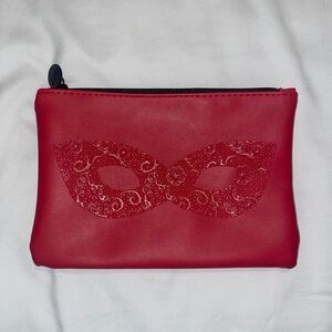 Ipsy Red Masquerade Travel Bag